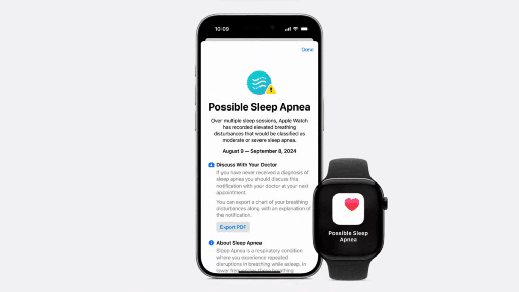 
Apple Watch Series 10 Sleep Apnea