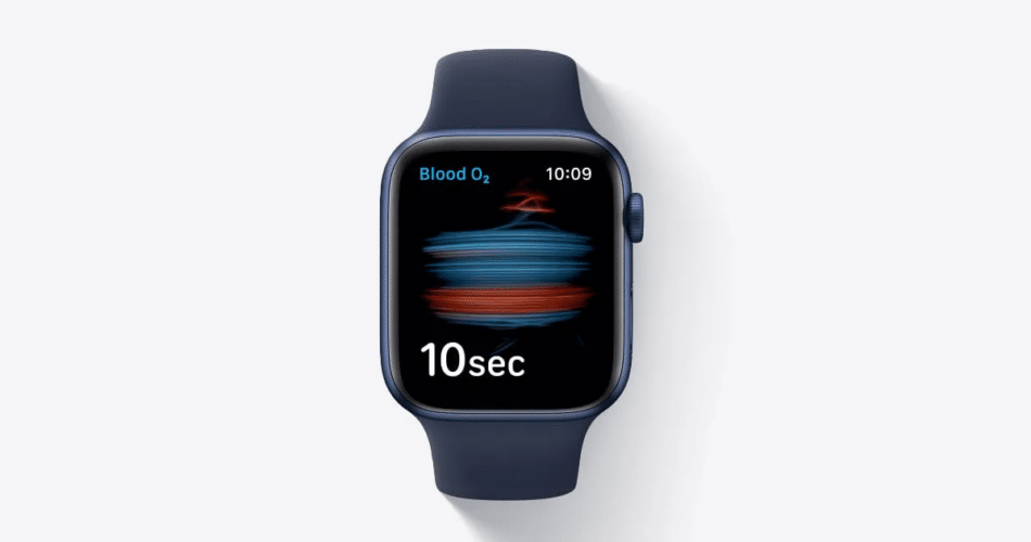 Apple Watch blood oxygen