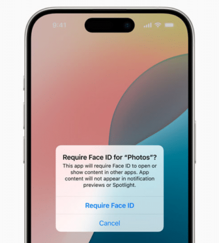 How to lock apps with Face ID/Touch ID in iOS 18