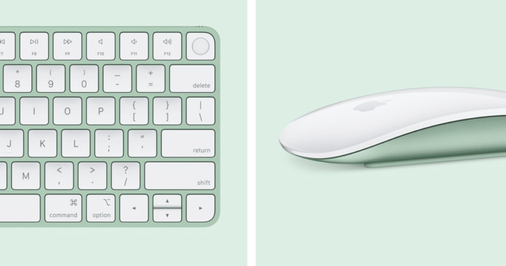 Magic keyboard and mouse