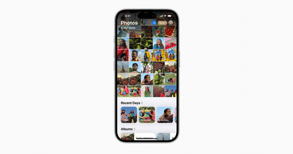 iOS 18 photos