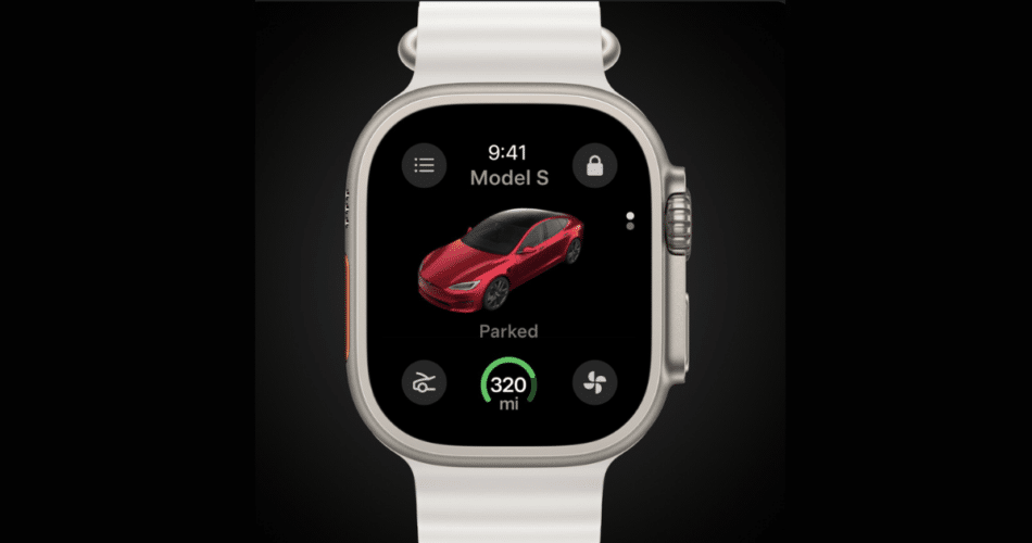 Tesla Apple Watch